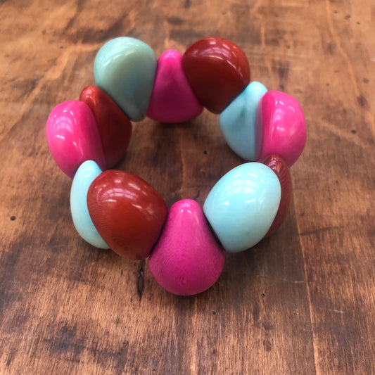 Tagua Bracelet PEGRIMA Bermuda Trio