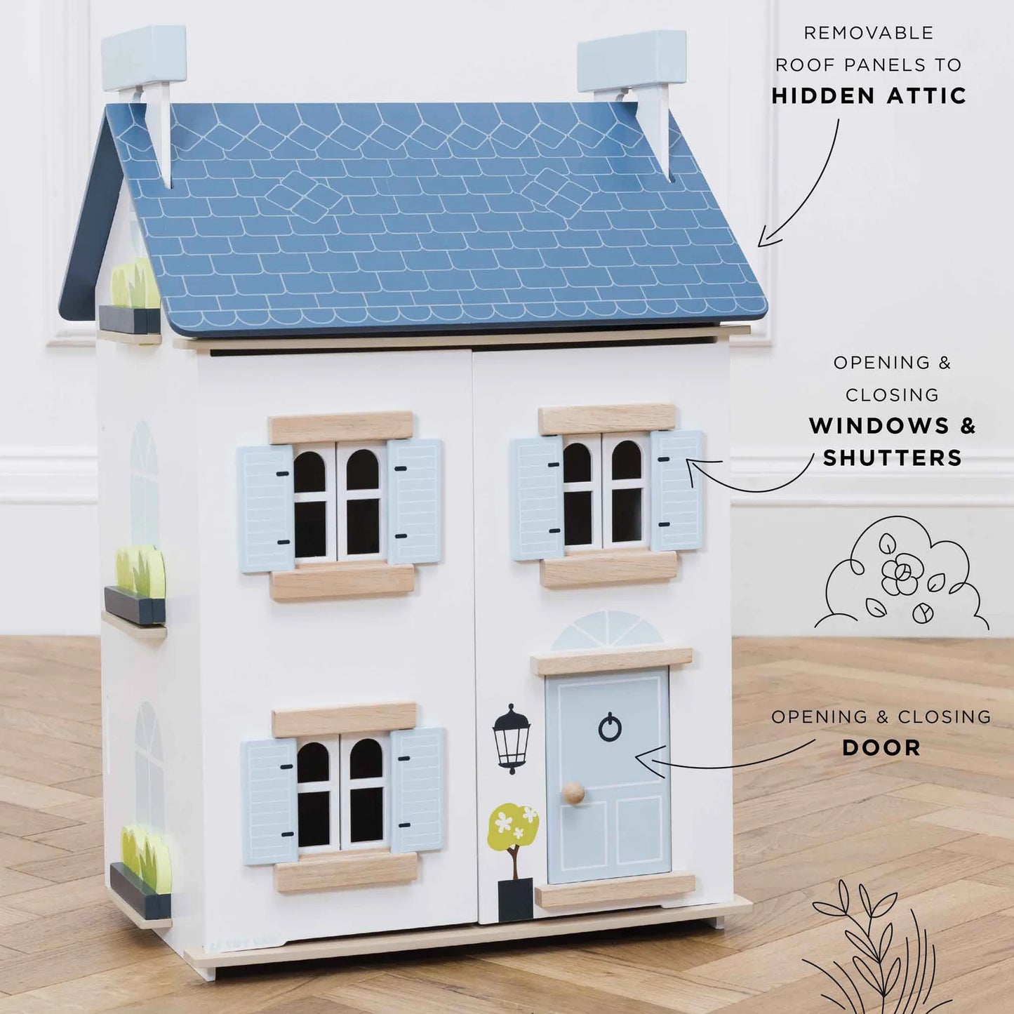 Sky Wooden Doll House