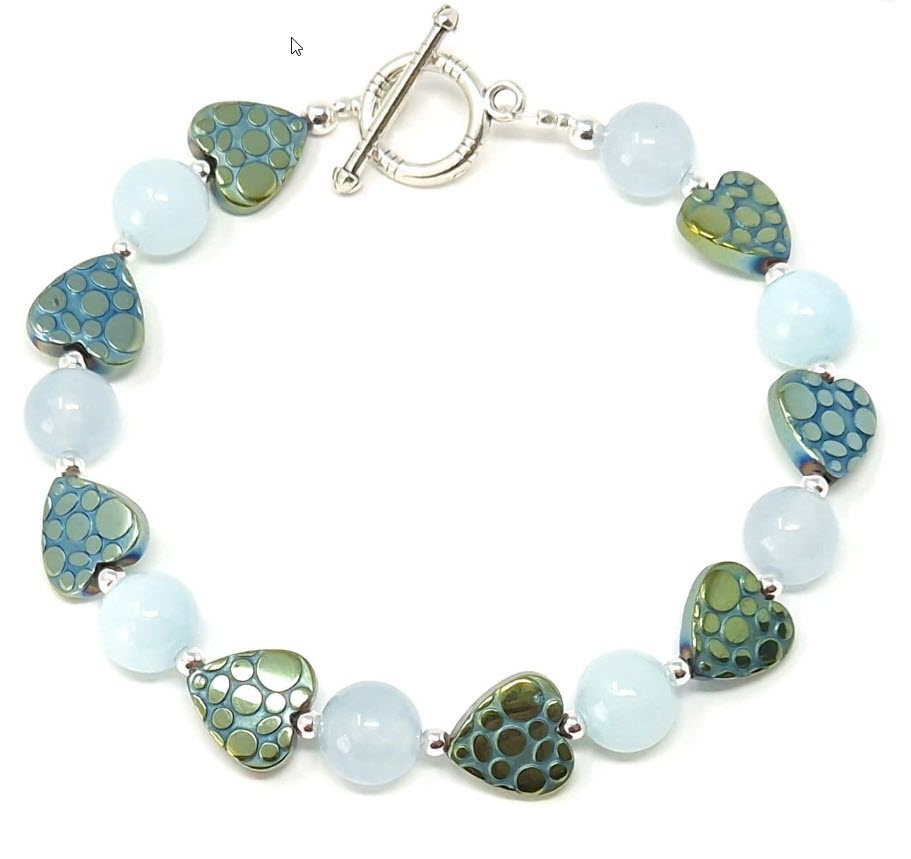 Heartfelt B2 Gemstone Bracelet