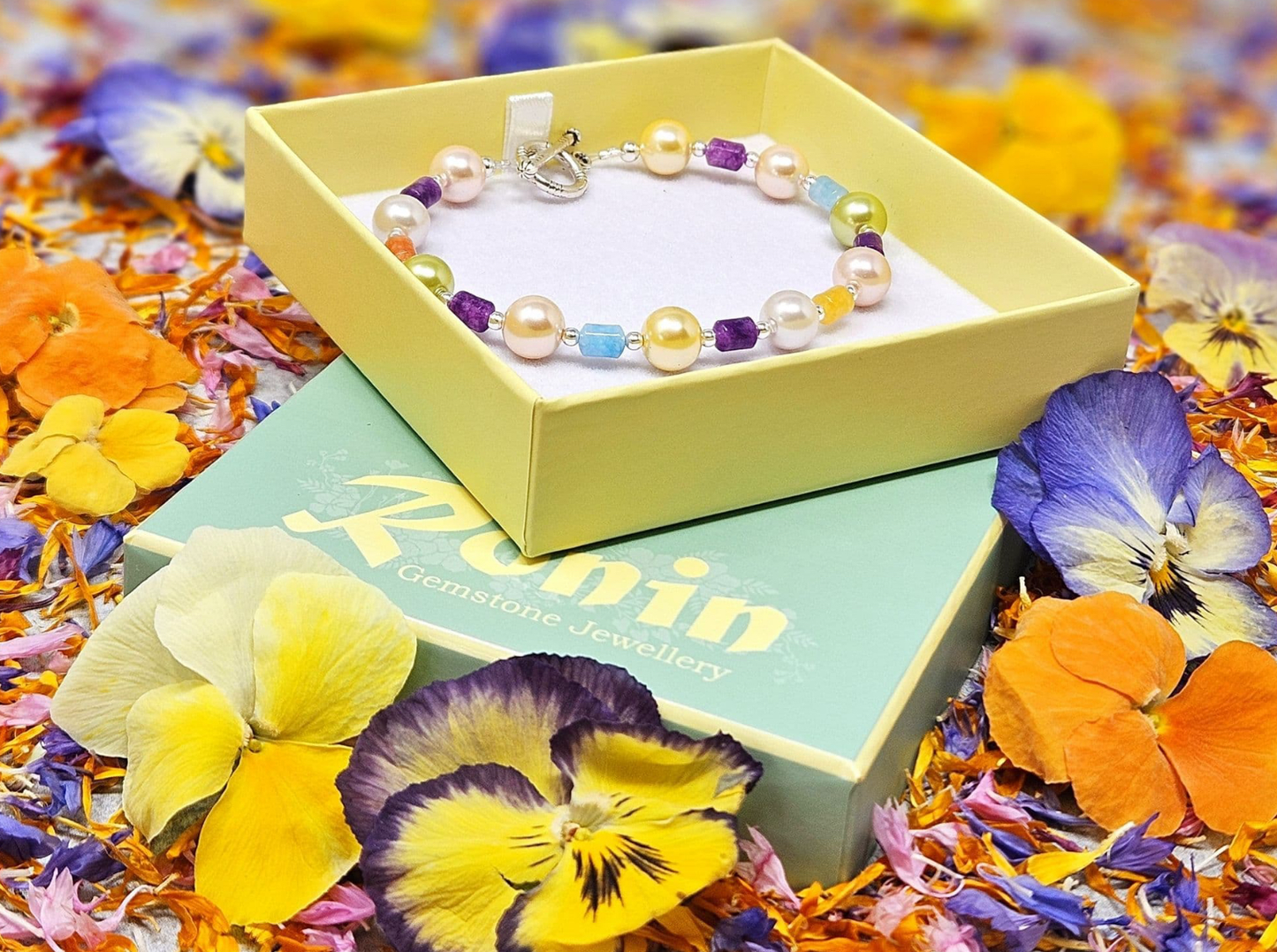 Helios B3 Gemstone Bracelet
