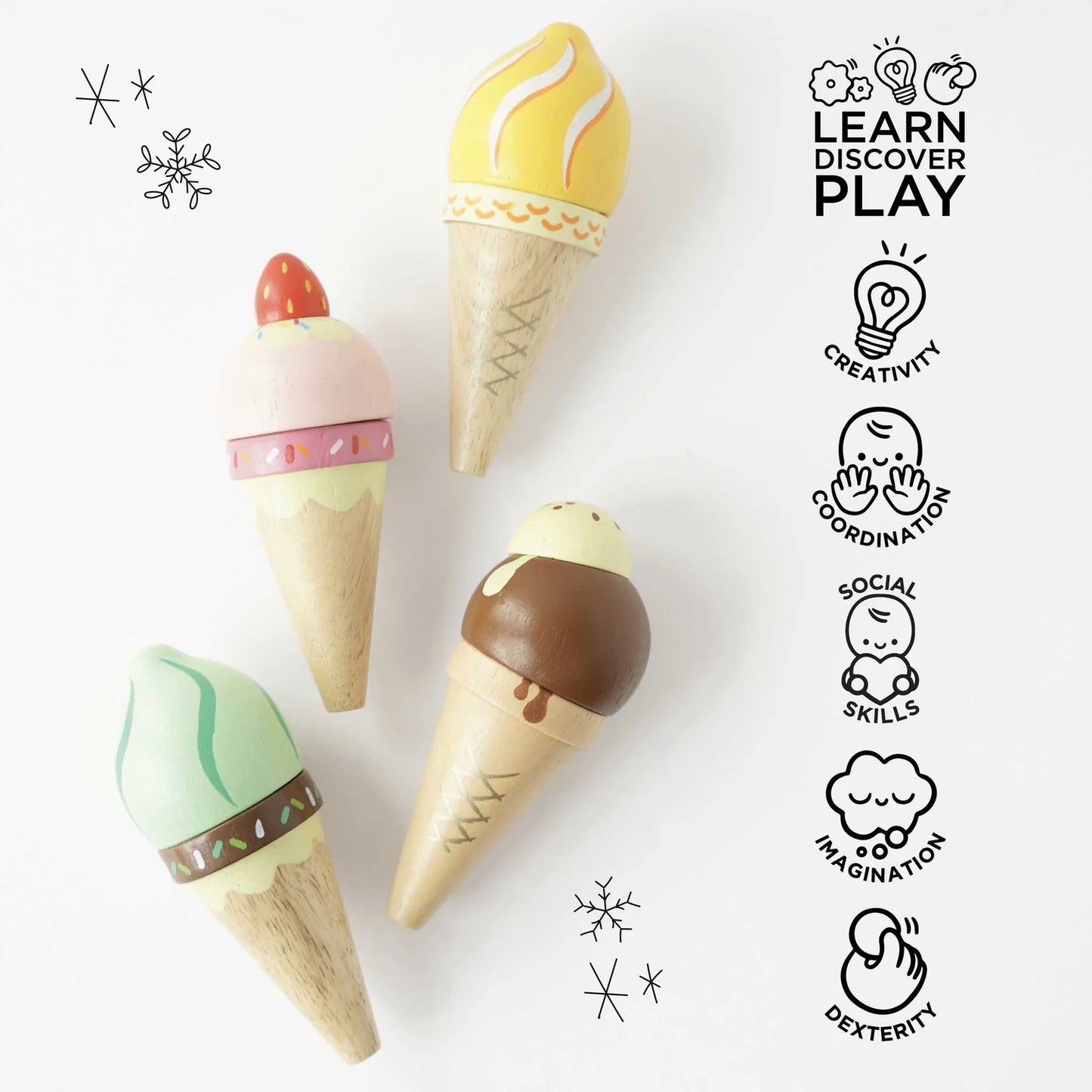 Ice Cream Cone Set