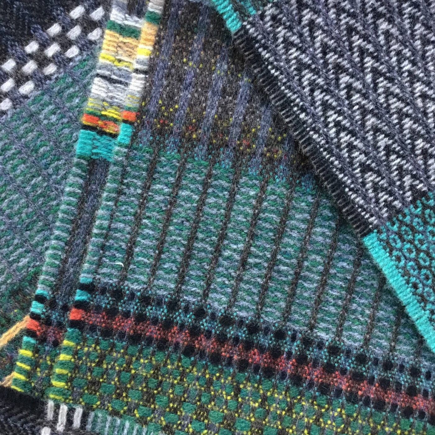 Wainscott Jade Lambswool Scarf