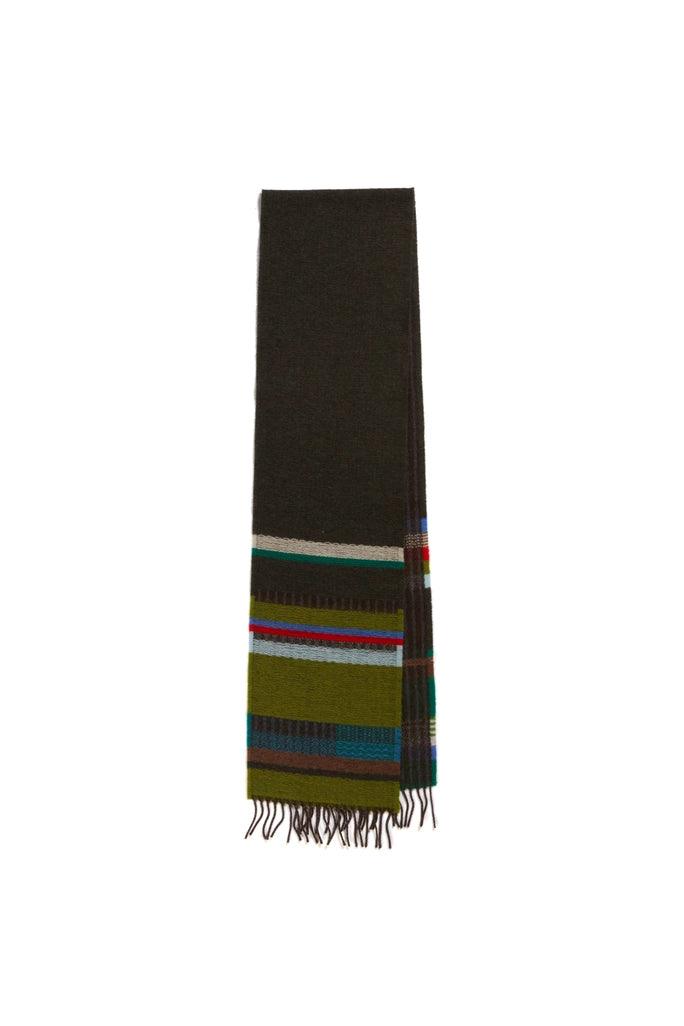 Darland Green Lambswool Scarf - Gigglewick Gallery