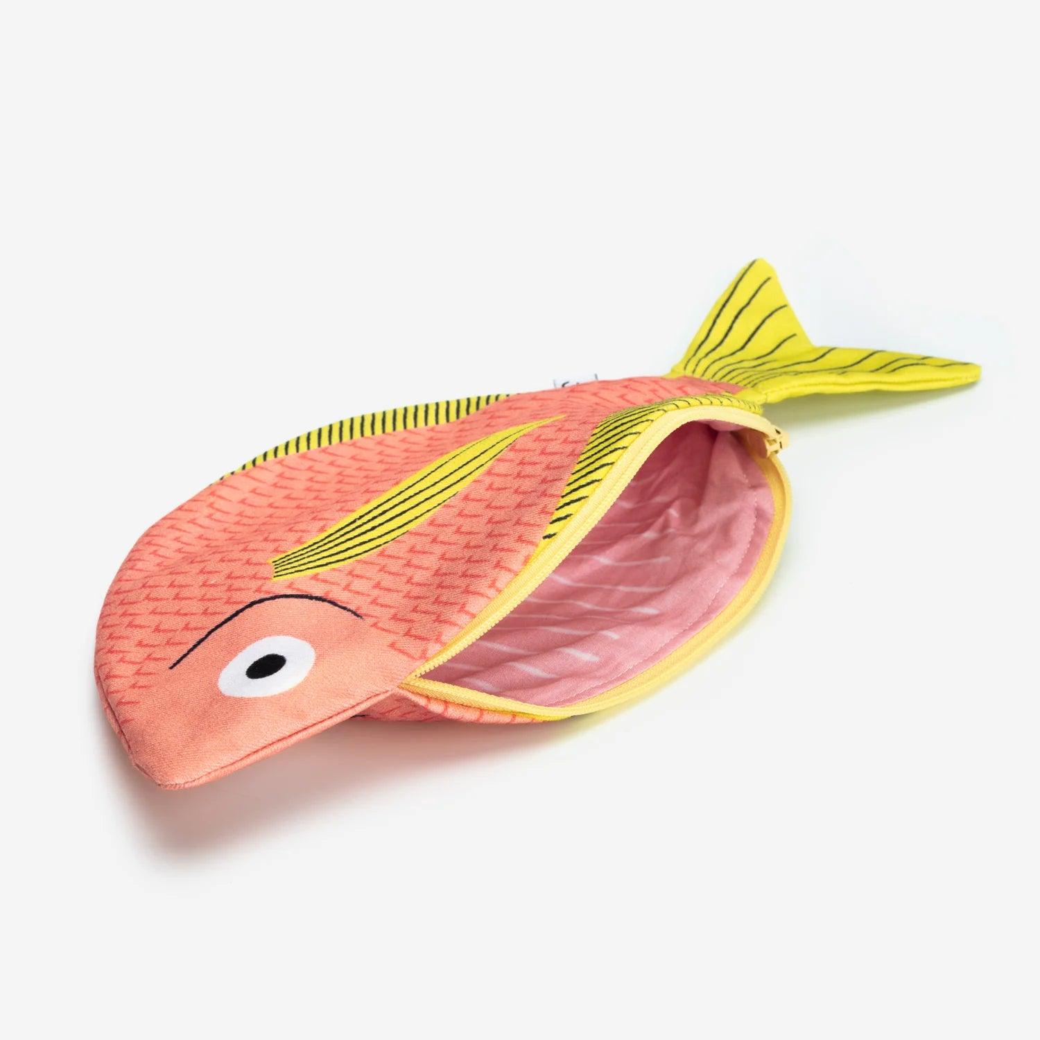 Estrigate Fish - Purse - Pink - Gigglewick Gallery