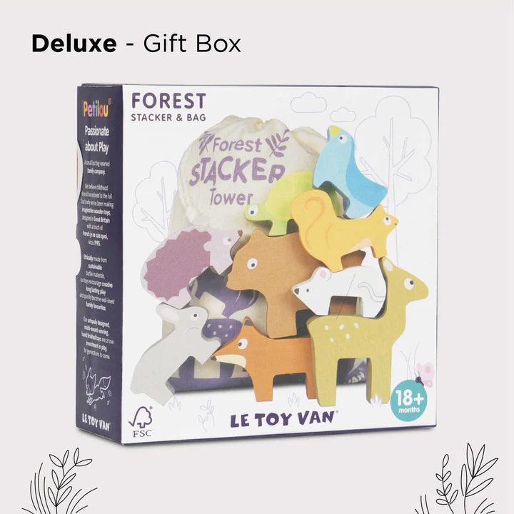 Forest Animals Wooden Stacking Toy - Gigglewick Gallery