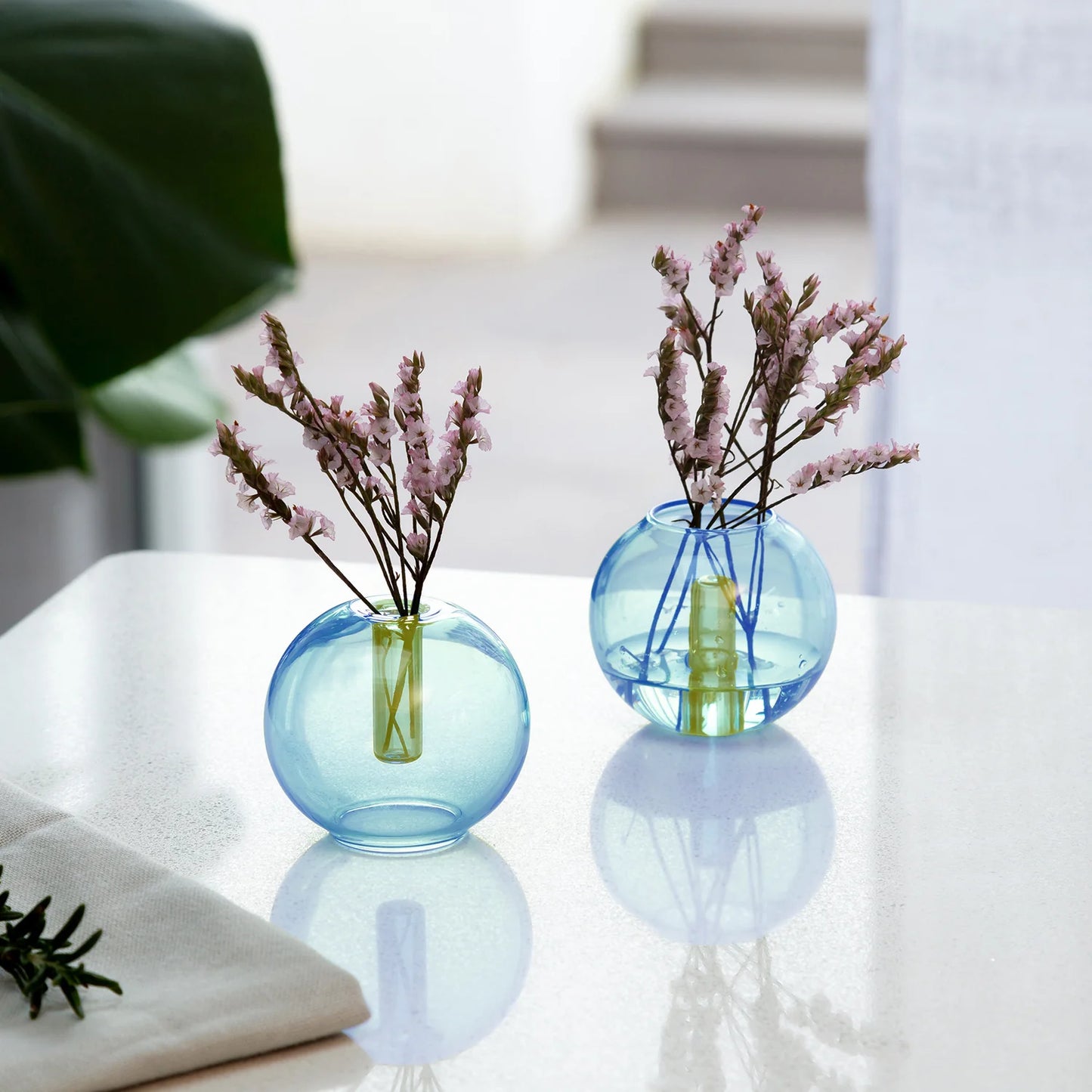 Bubble Glass Vase - Reversible