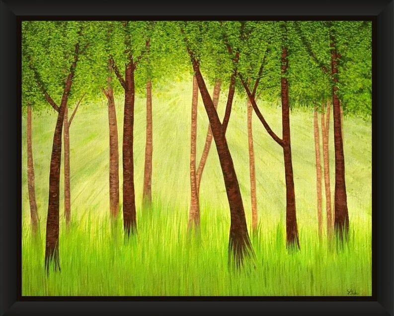 Morning in the Glade - Original