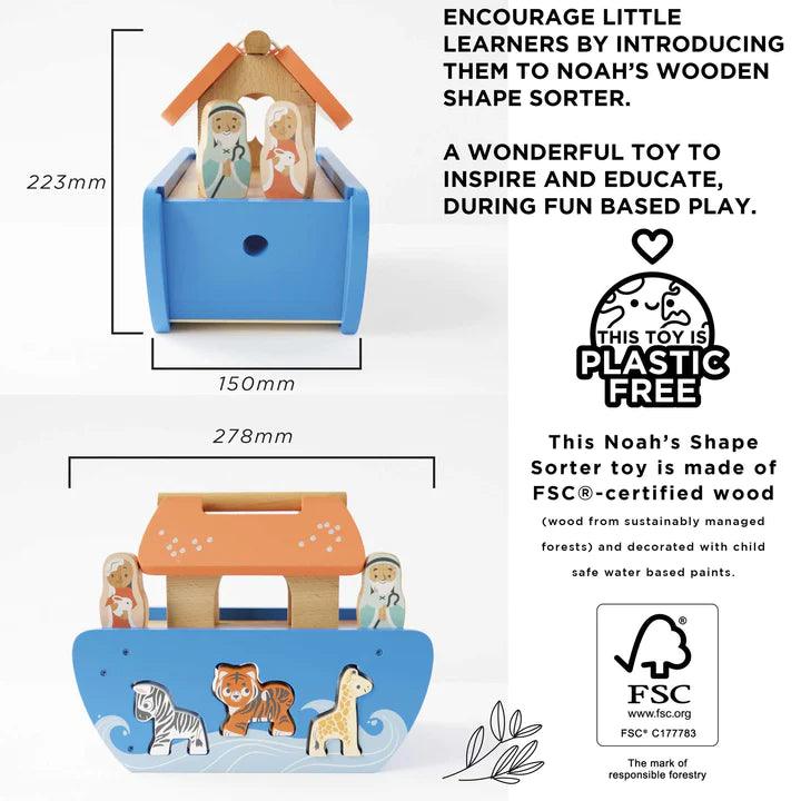 Noah's Ark Shape Sorter - Gigglewick Gallery