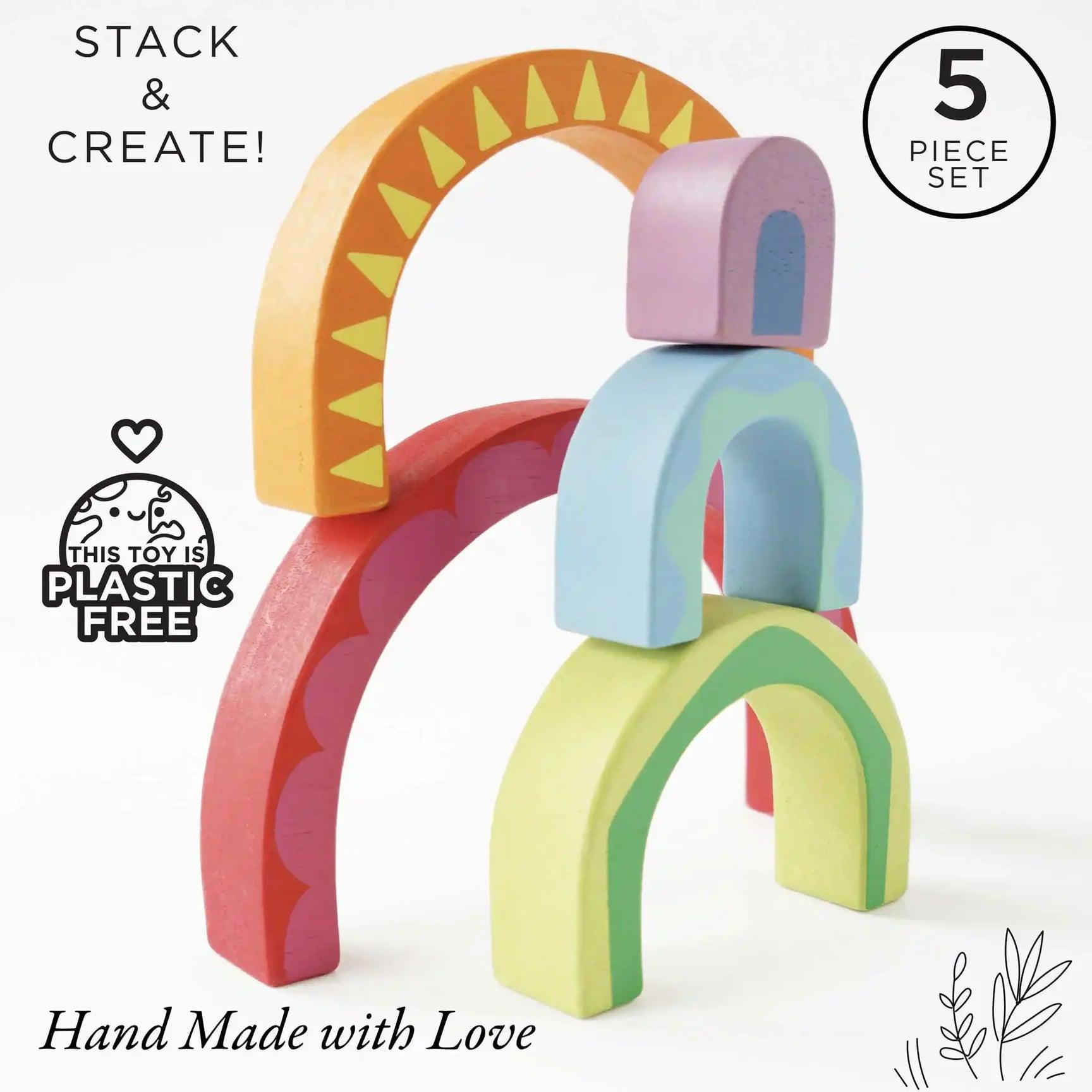 Rainbow Stacker Tunnel - Gigglewick Gallery