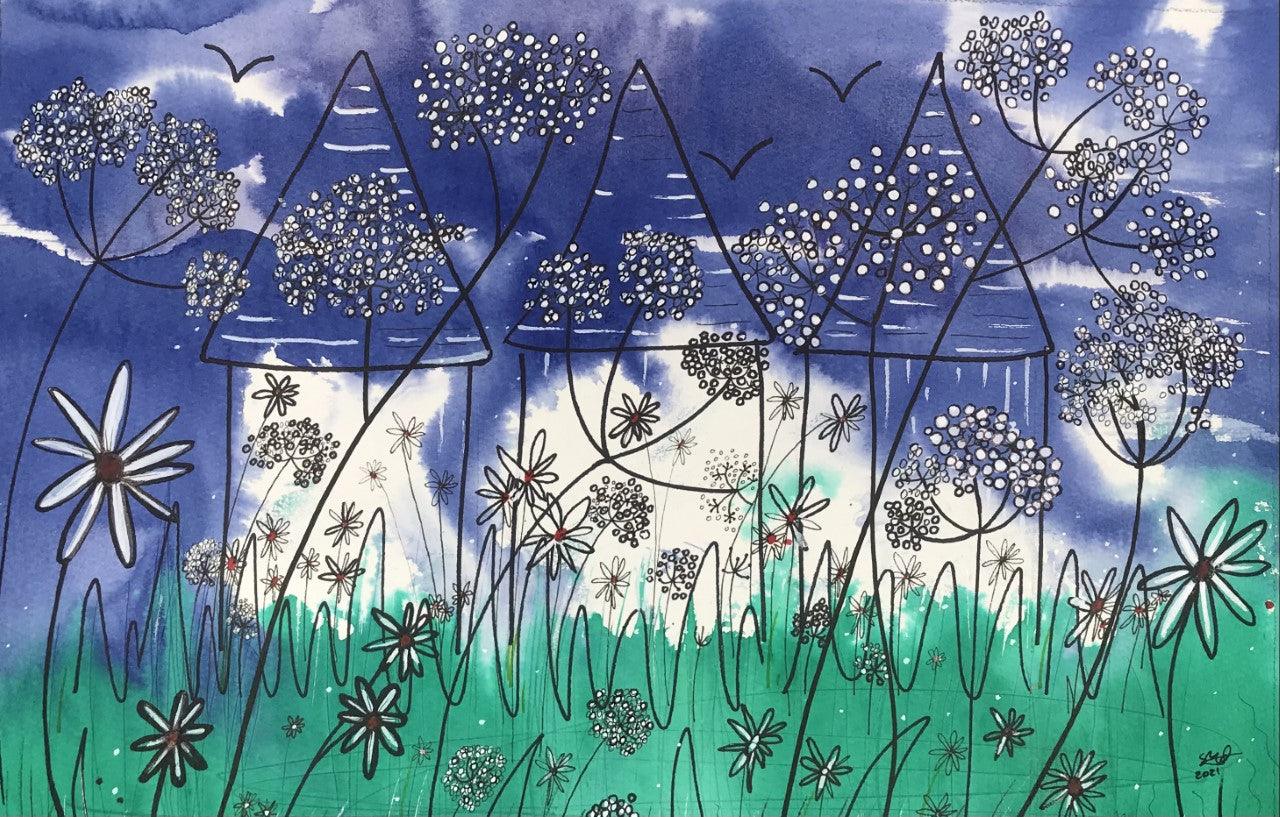 Beach Hut Fantasia - Gigglewick Gallery