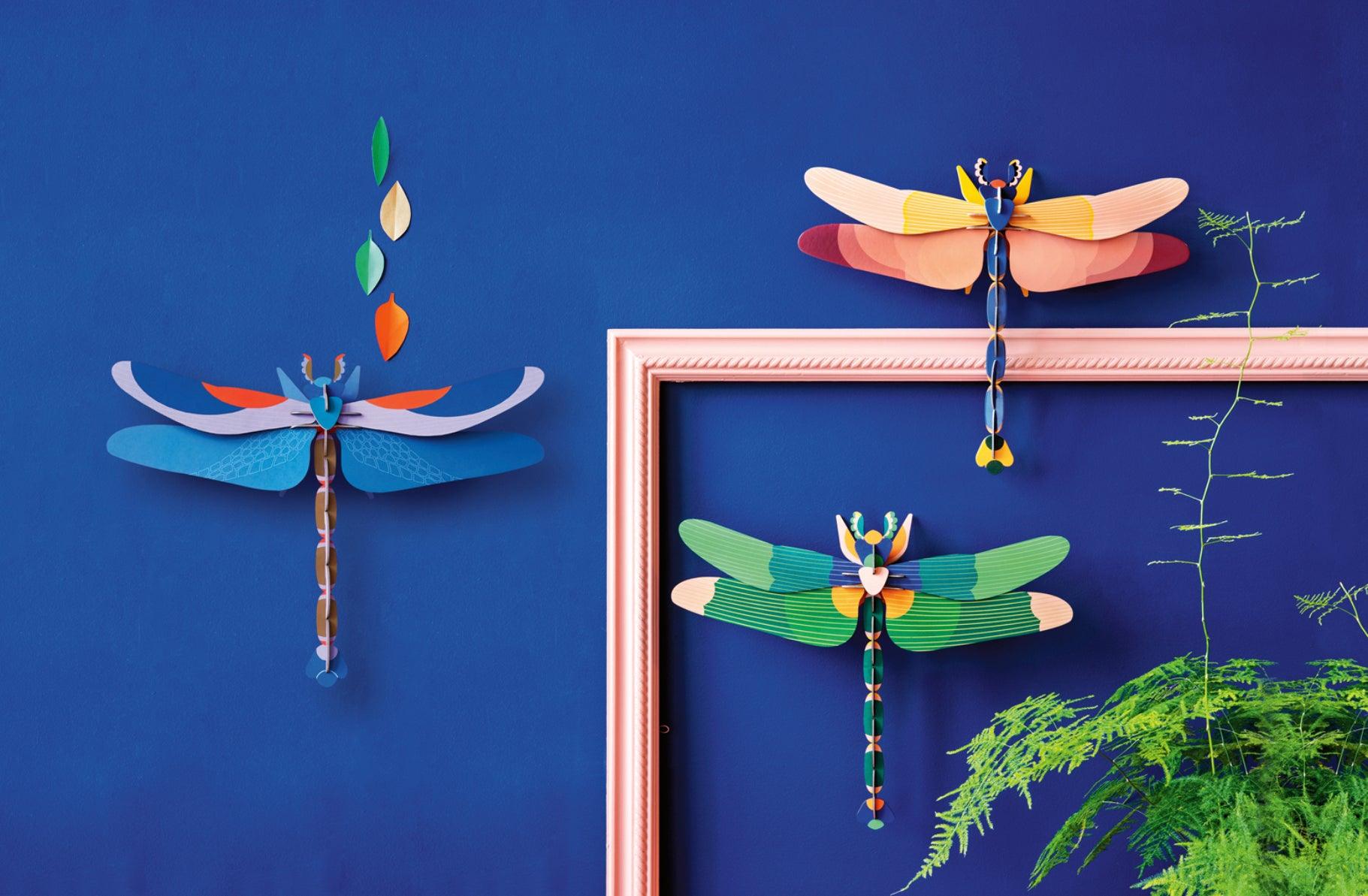 Large Pink Dragonfly - Gigglewick Gallery