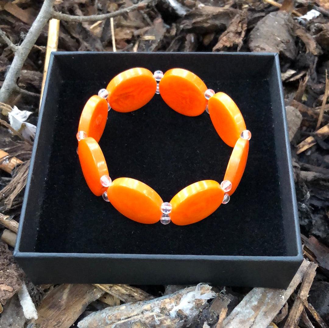 Nodova Bracelet ATTINA Orange - Gigglewick Gallery
