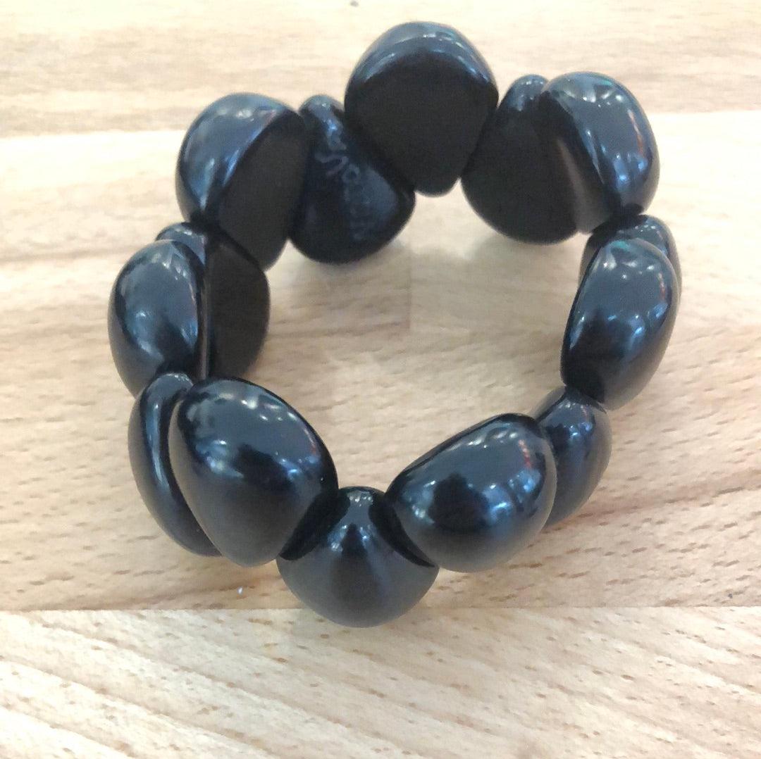 Nodova Bracelet PEGRIMA Noir - Gigglewick Gallery