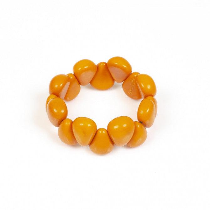 Nodova Bracelet PEGRIMA Orange - Gigglewick Gallery
