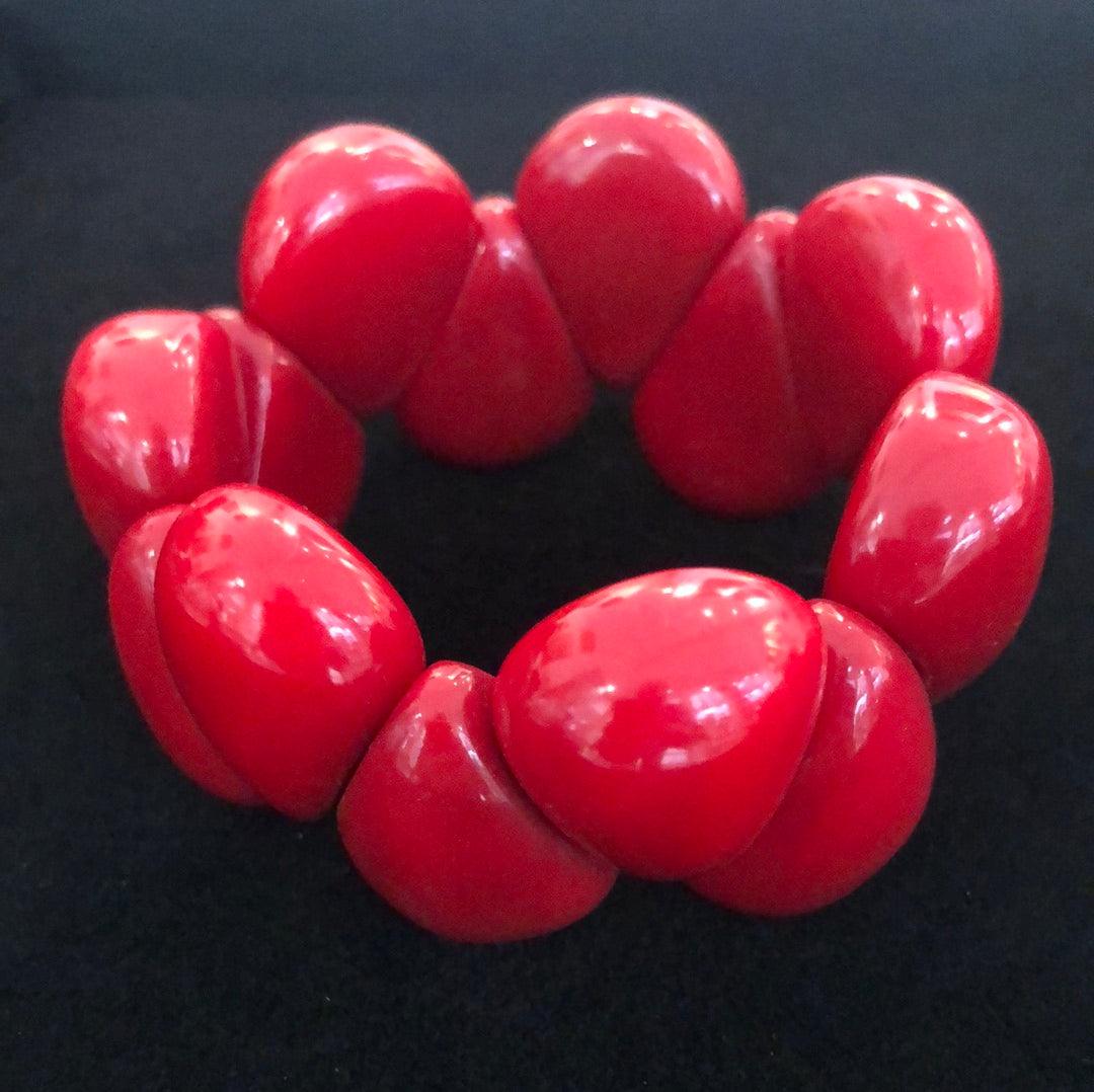 Nodova Bracelet PEGRIMA Red - Gigglewick Gallery
