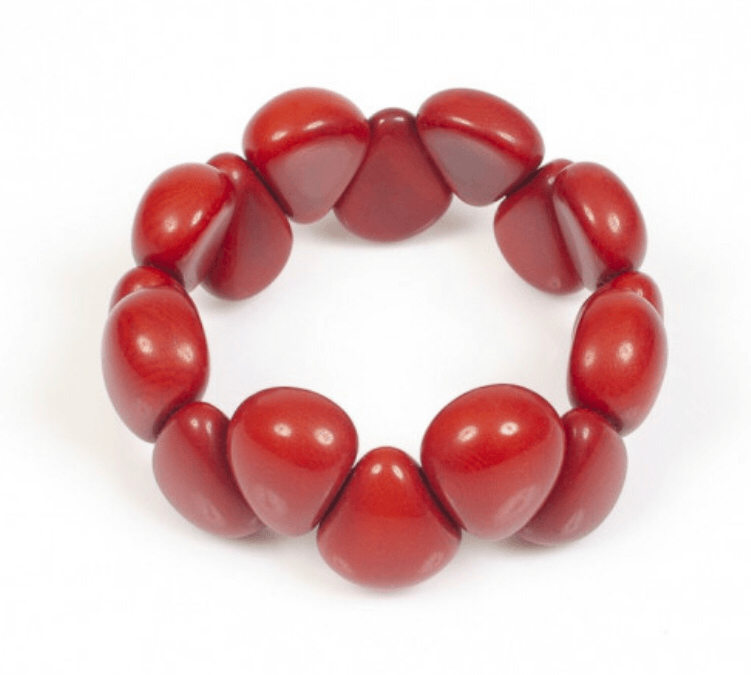 Nodova Bracelet PEGRIMA Red - Gigglewick Gallery