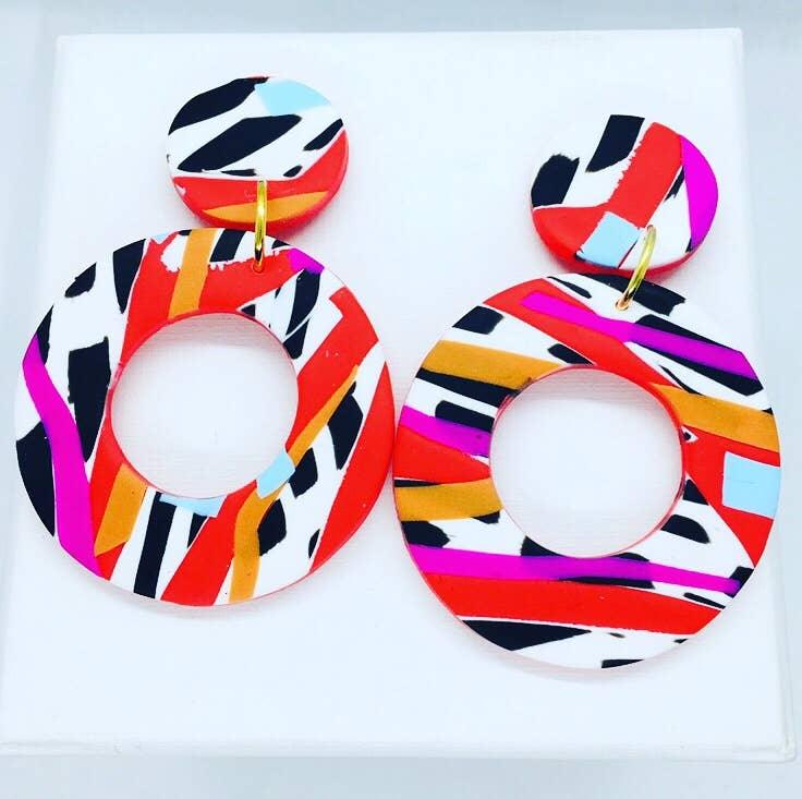 NSV Cruella - Large Earrings - Gigglewick Gallery