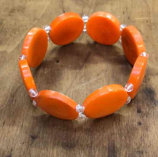 Tagua Bracelet ATTINA Orange