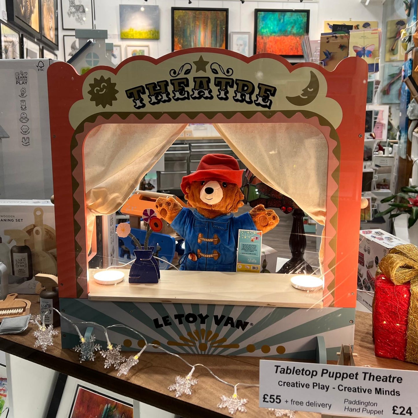 Tabletop Puppet Theatre