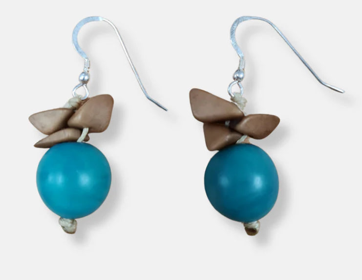 Bombona Tagua Earrings