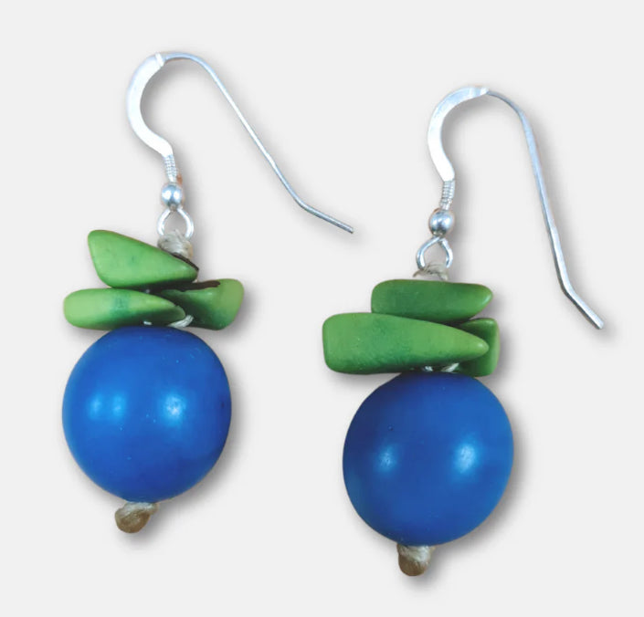 Bombona Tagua Earrings