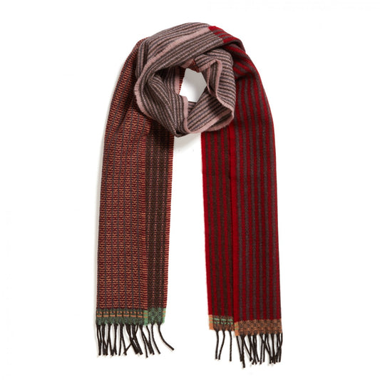 Chatham Flame Lambswool Scarf