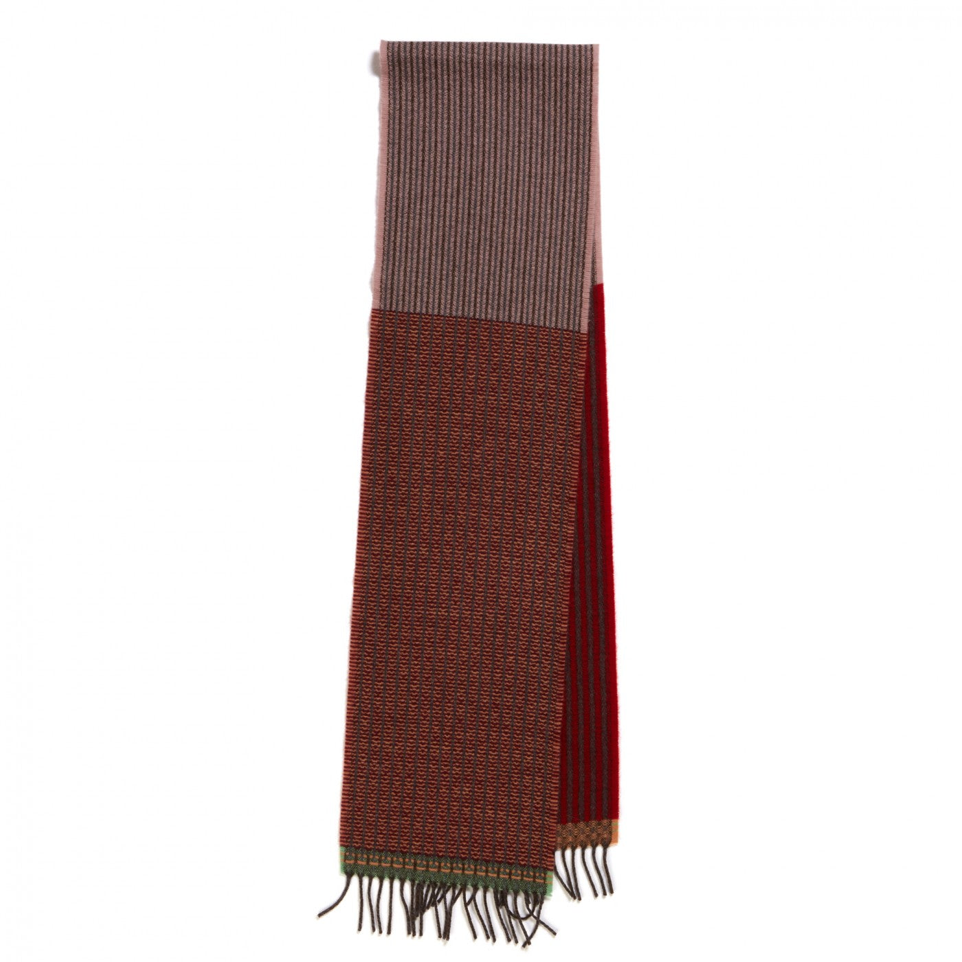 Chatham Flame Lambswool Scarf