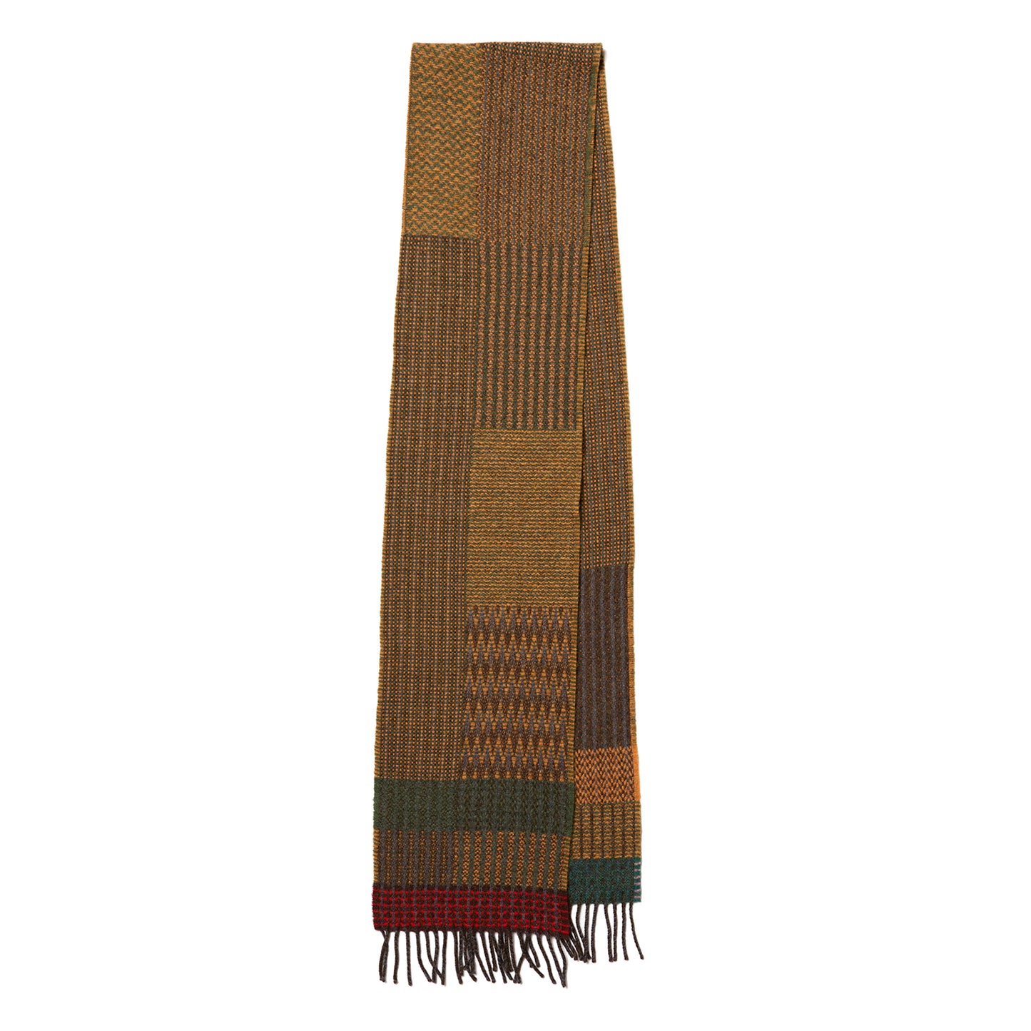 Houten Ochre Lambswool Scarf