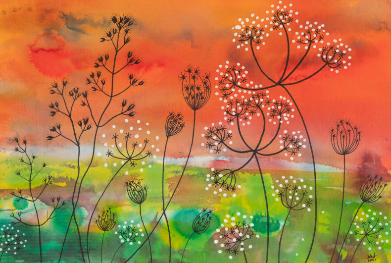 'Arty Party' at home with Sue Mulholland