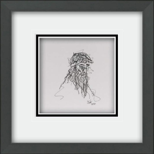 Pondering Man - Original