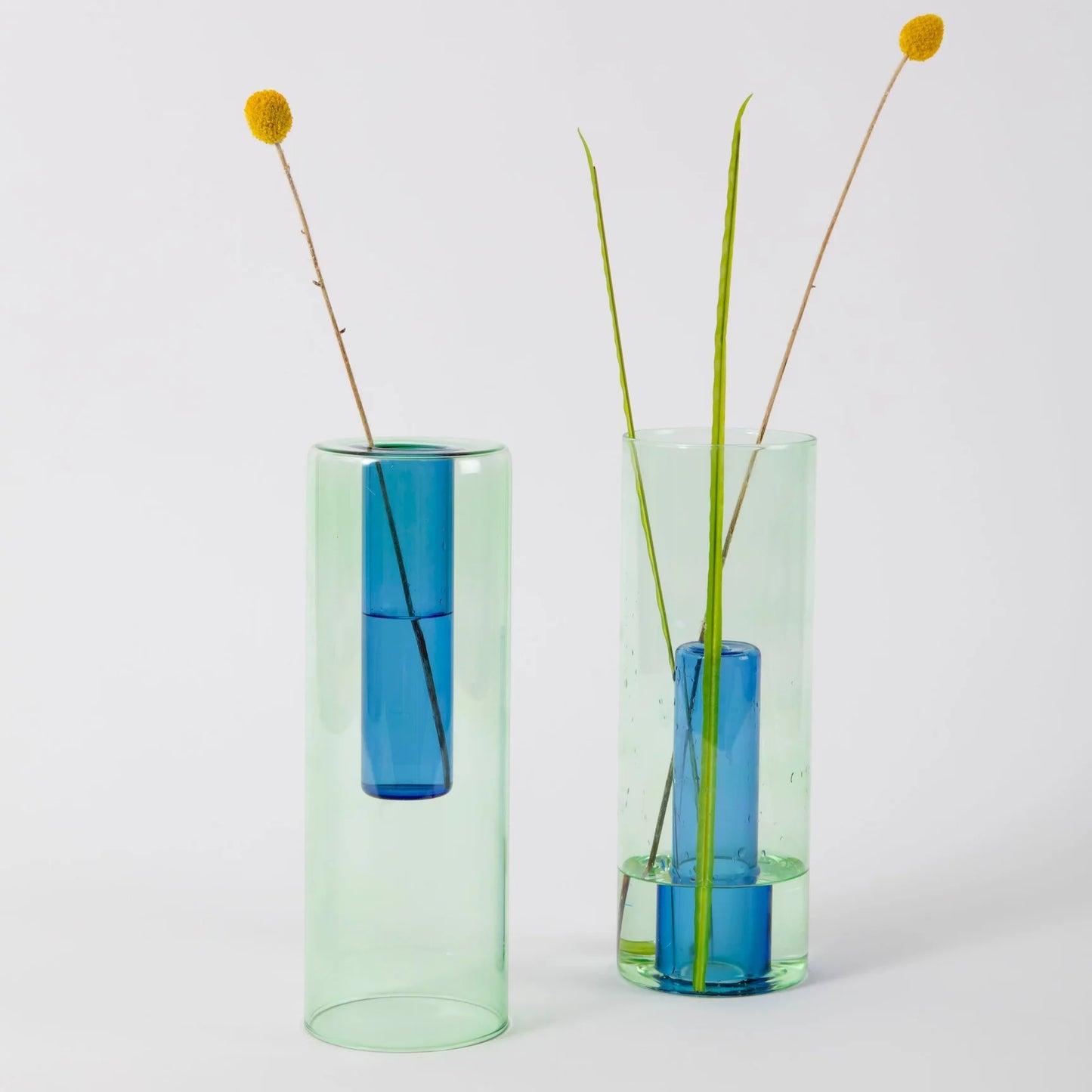 Column Glass Vase - Reversible