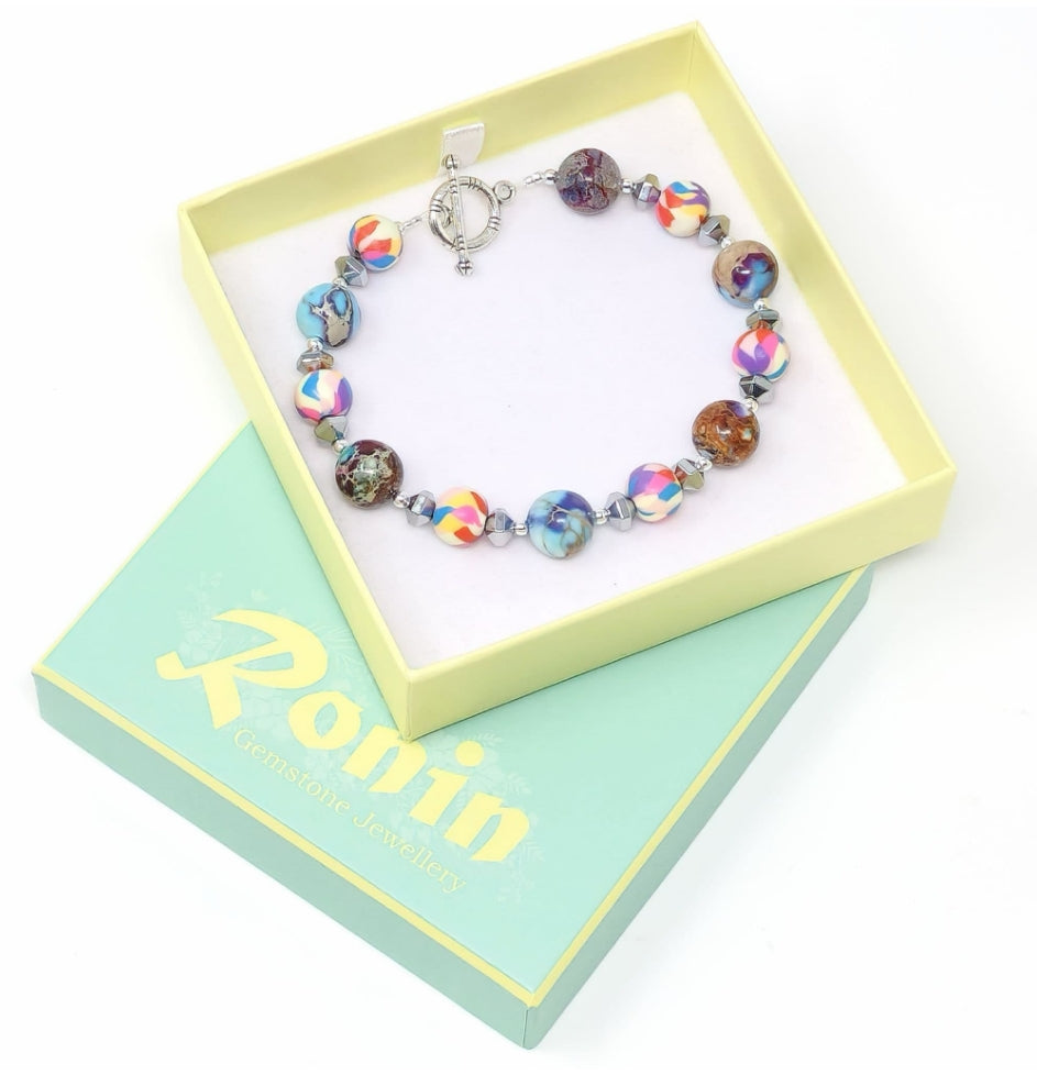 Cocktail B2 Gemstone Bracelet