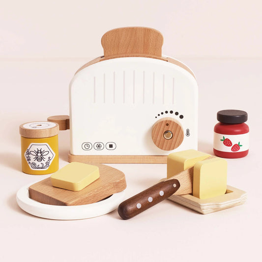 Pop-up Toaster and Breakfast Set