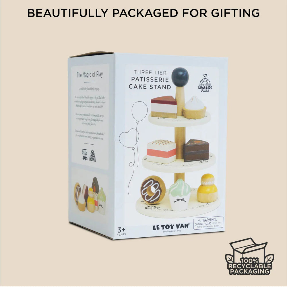 Three Tier Patisserie Cake Stand