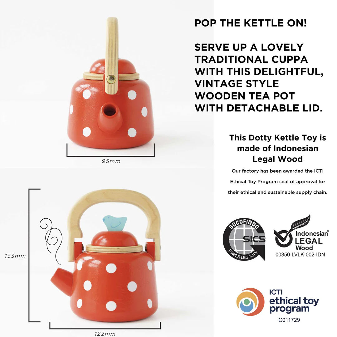 Honeybake Wooden Kettle