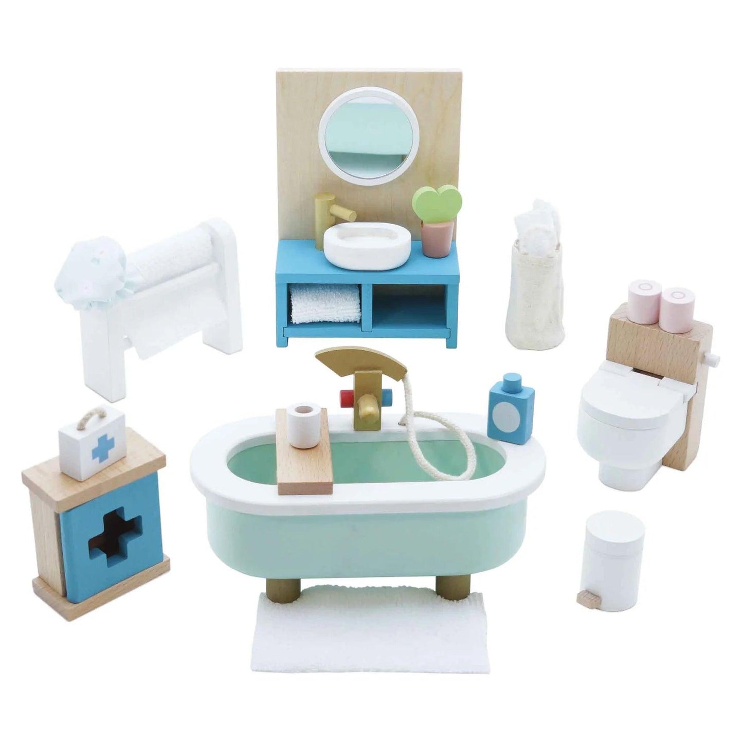 Doll House Bathroom Set - Gigglewick Gallery