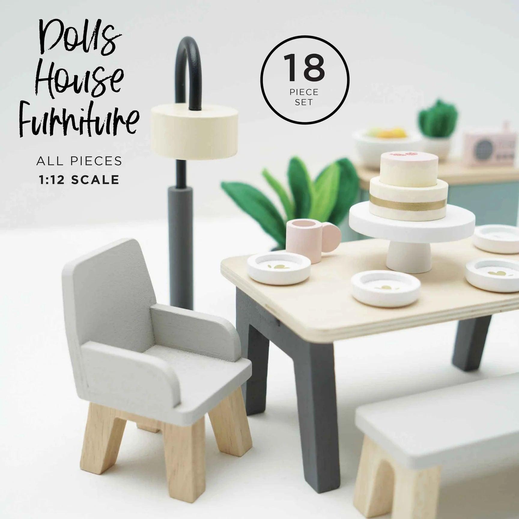 Doll House Dining Room Furniture - Gigglewick Gallery