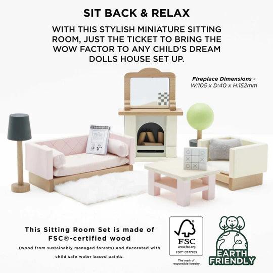 Doll House Sitting Room Furniture - Gigglewick Gallery