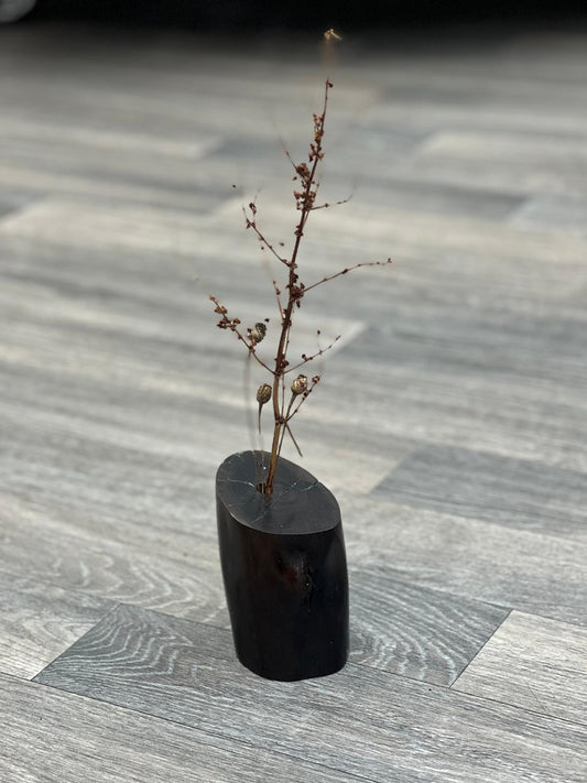 Handcrafted Padauk Driftwood Bud Vase