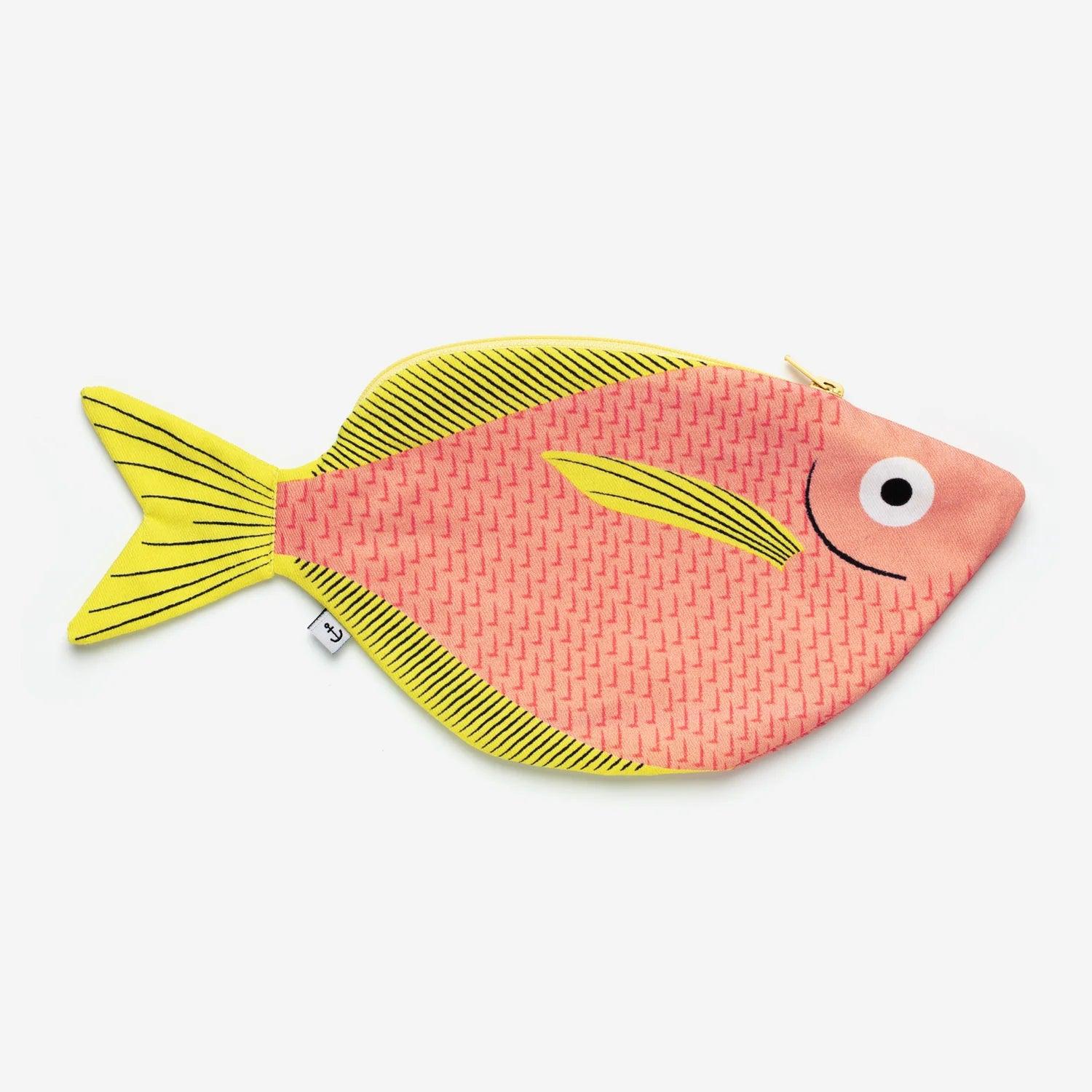 Estrigate Fish - Purse - Pink - Gigglewick Gallery