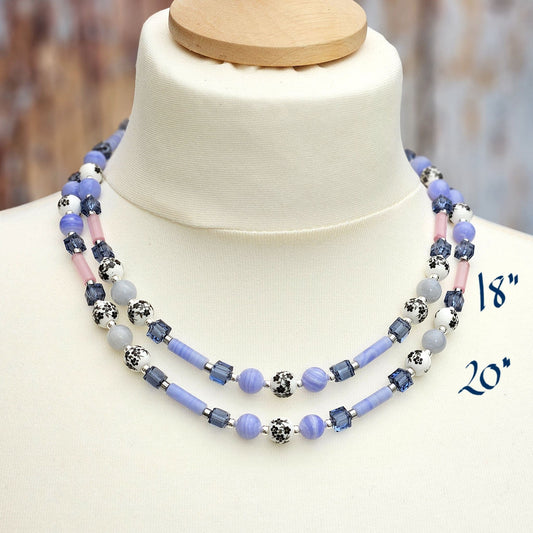 Foxglove Gemstone Necklace