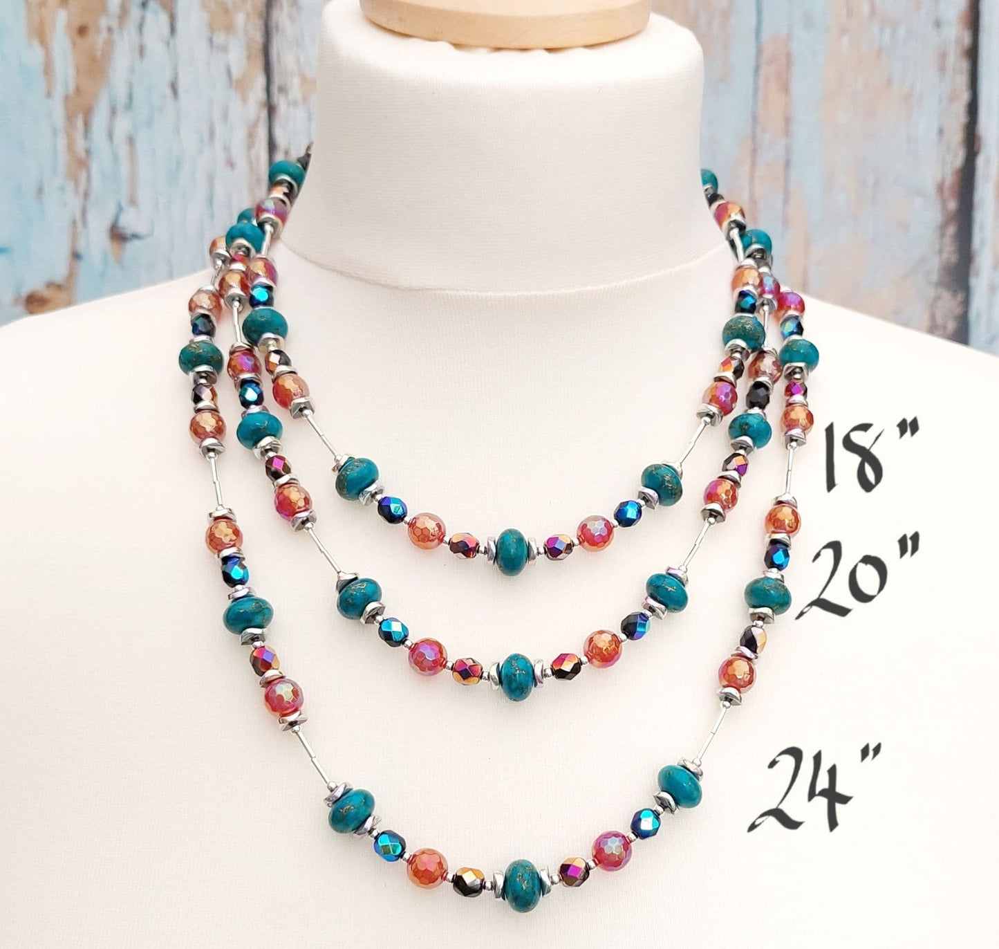 Myriad 1 Gemstone Necklace