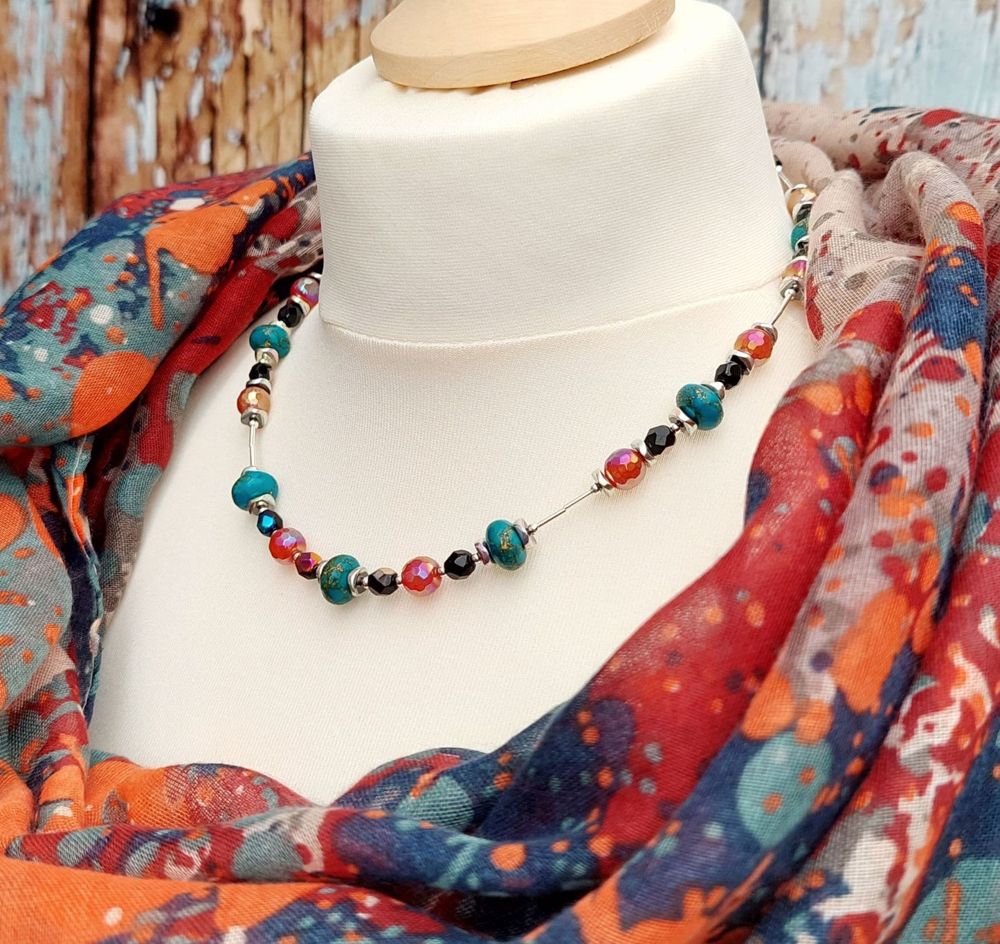 Myriad 1 Gemstone Necklace