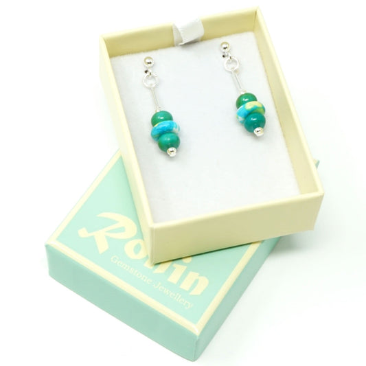 Swimming Pool E2 Earrings