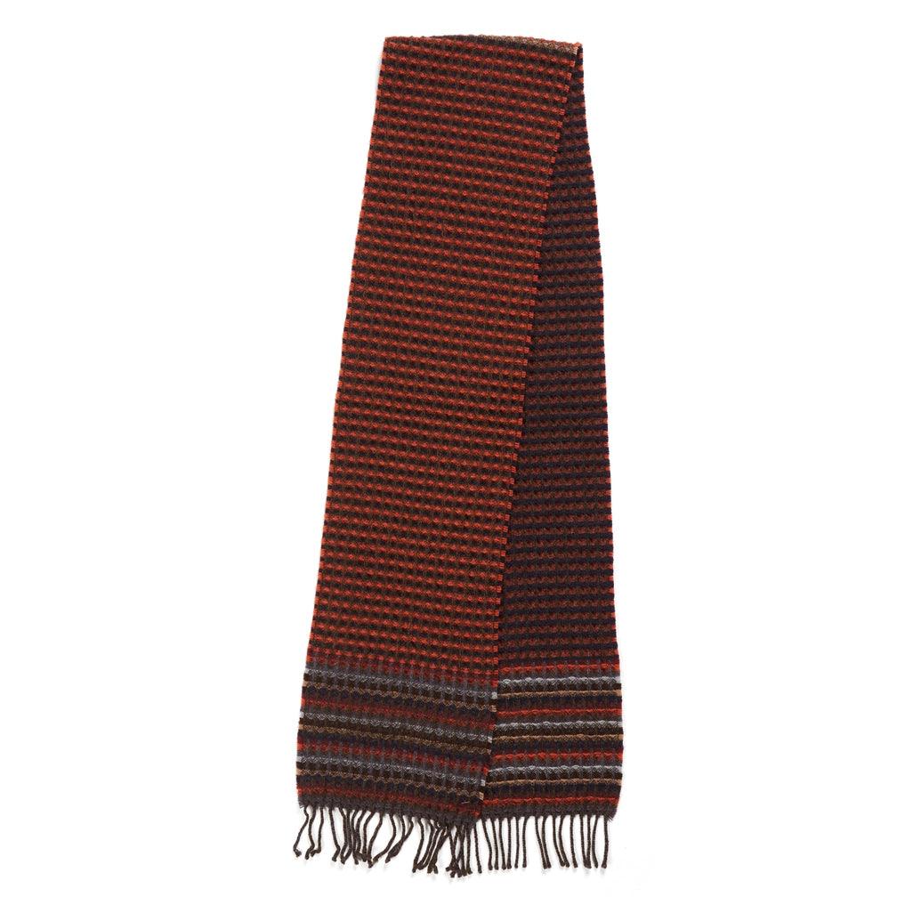 Voltaire Tan Lambswool Scarf - Gigglewick Gallery