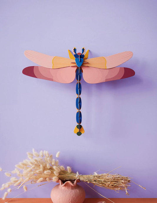 Large Pink Dragonfly - Gigglewick Gallery