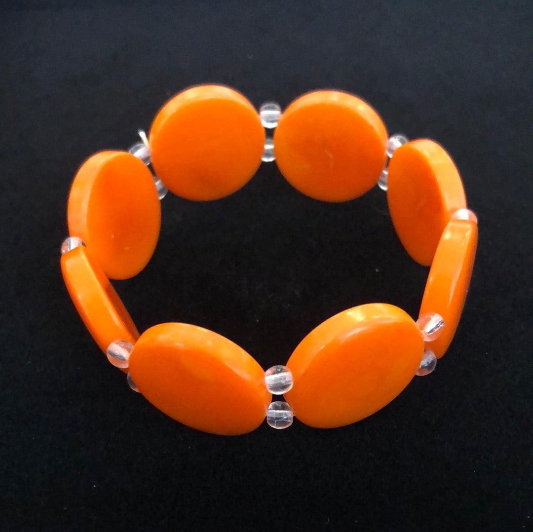 Nodova Bracelet ATTINA Orange - Gigglewick Gallery