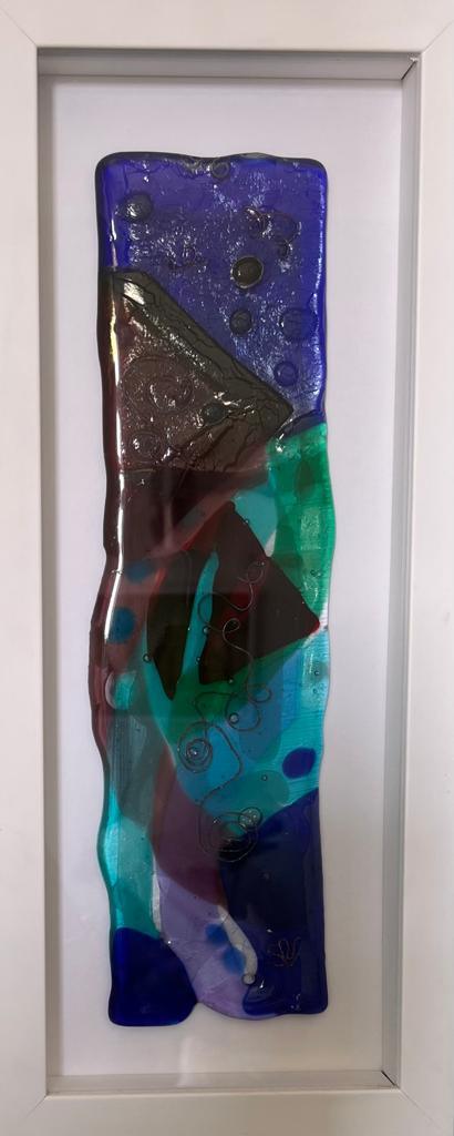 Sea Curl Glass Wall Panel - Gigglewick Gallery