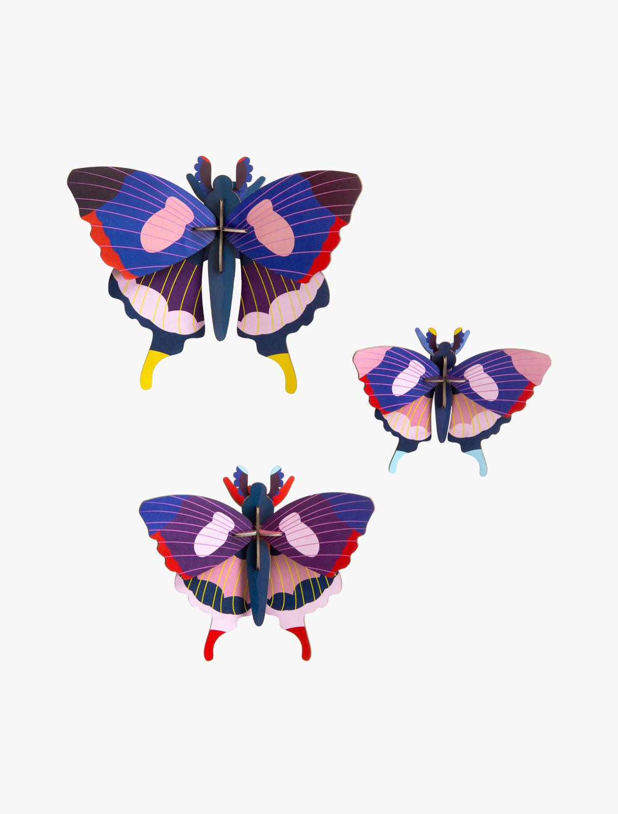 Swallowtail Butterfly - Set of Three - Gigglewick Gallery