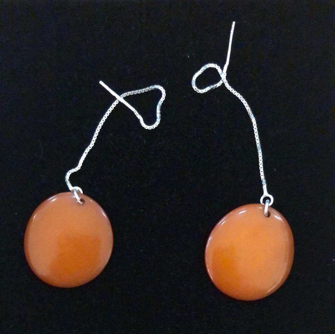 Tagua NALA Earrings - Gigglewick Gallery